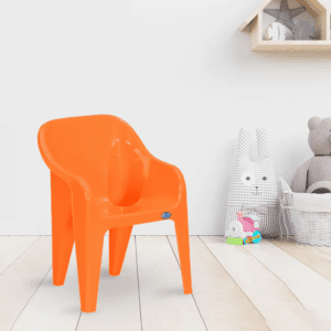 kid orange chair
