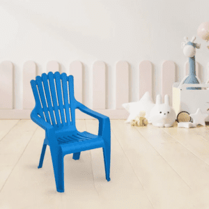 blue kid chair
